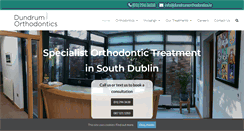 Desktop Screenshot of dundrumorthodontics.ie